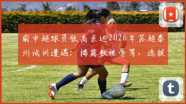 前中超球员张禹亲述2026年苏超泰州试训遭遇:揭露教练辱骂、选拔不公的职业足球试训内幕
